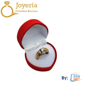 Anillo de Oro 10K Criollo Nuevo Talla: 8