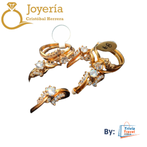 Aretes 10K original Nuevo