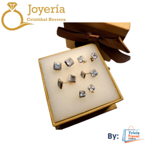 Aretes 10K original Nuevo