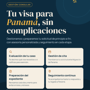 Preparación del expediente para la visa a PANAMA