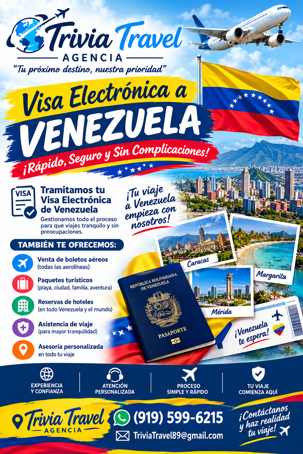 VISA ELECTRONICA PARA VENEZUELA