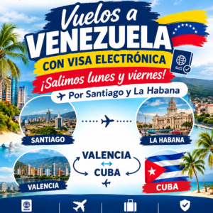 VUELO SI GESTIONA VISA ELECTRONICA A VENEZUELA